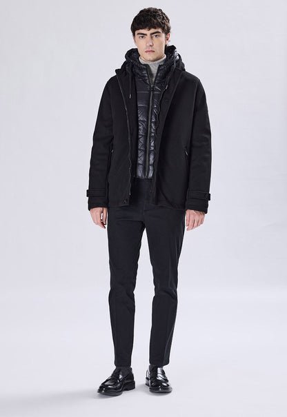 Parka with Removable Vest