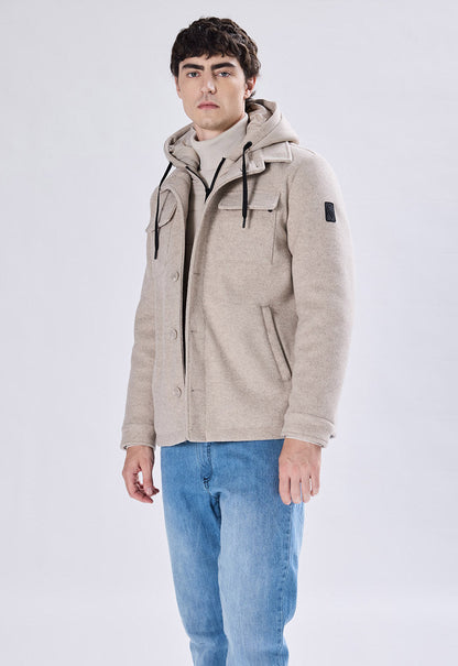 Fly Jacket in Eco Lana