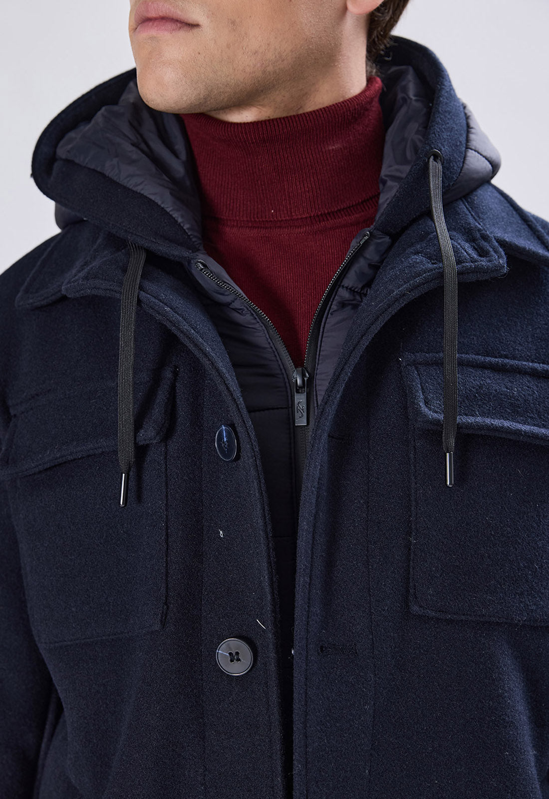 Fly Jacket in Eco Lana