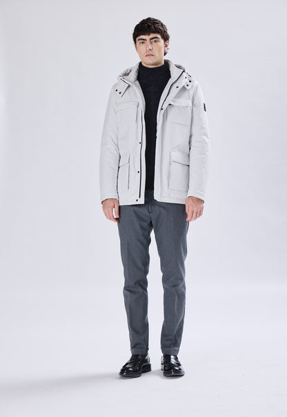 Coated Saharan Jacket