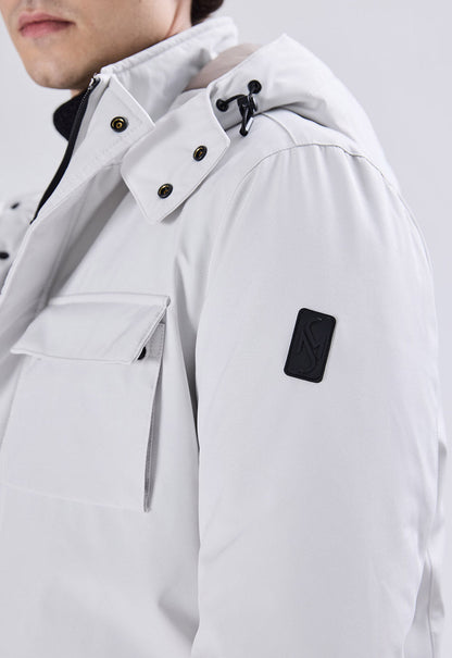 Coated Saharan Jacket