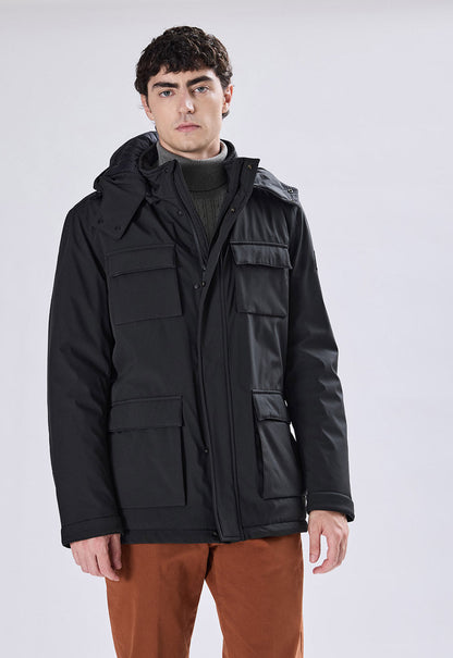 Coated Saharan Jacket