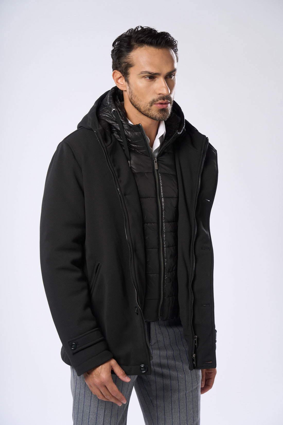 Parka with Removable Vest