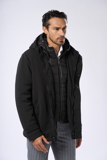 Parka with Removable Vest