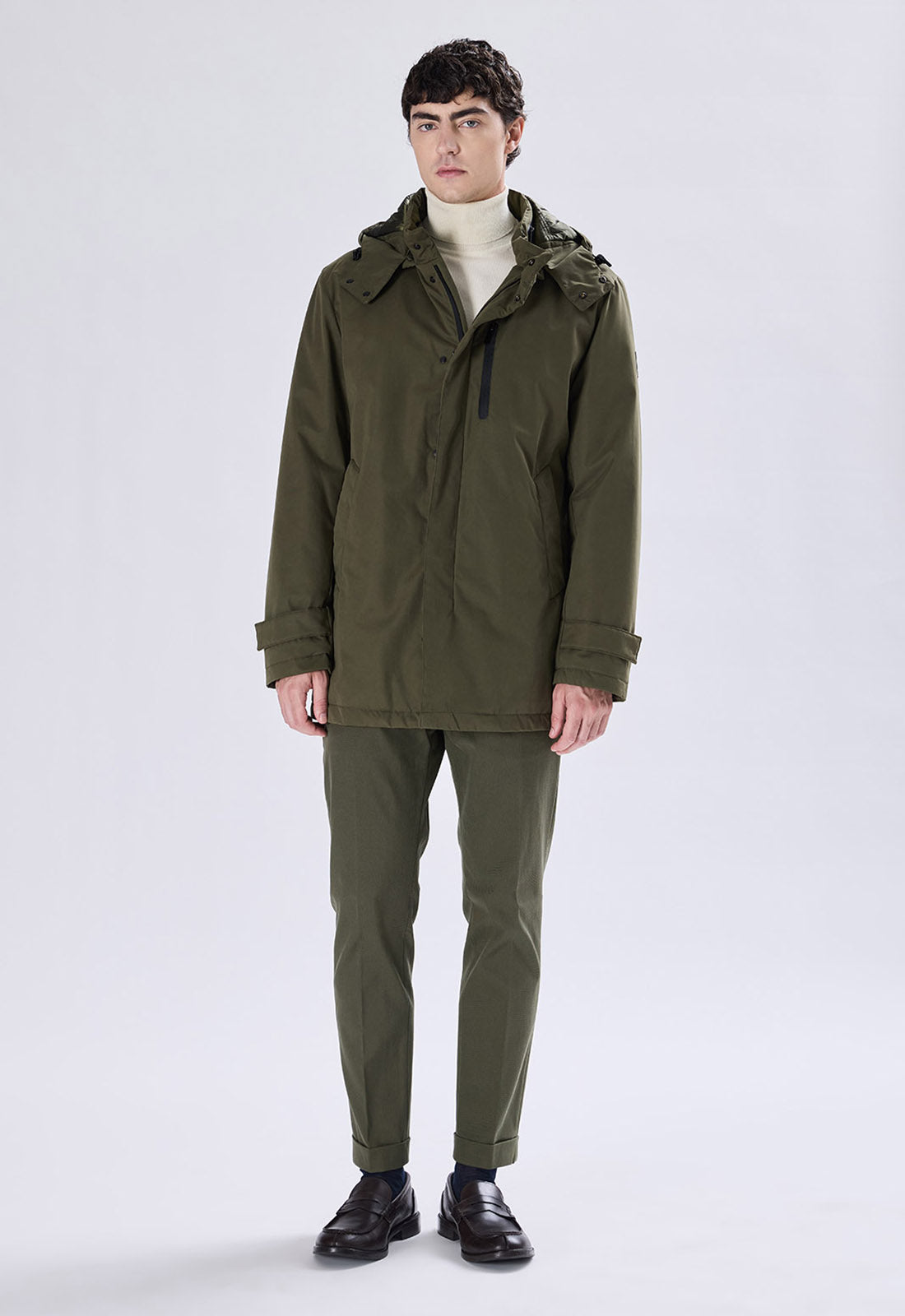 Technical Parka with Hood